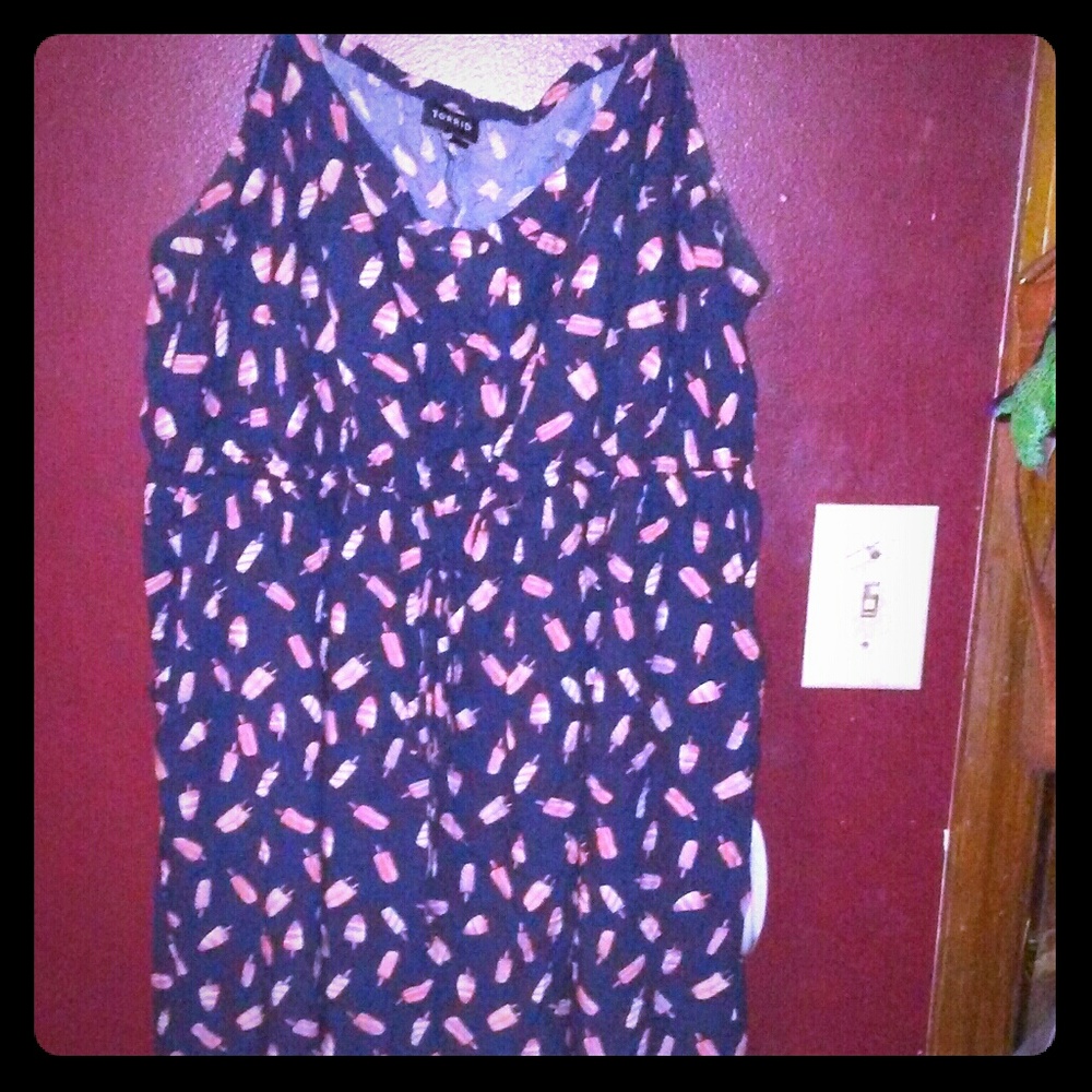 Popsicle Print Challis Sundress